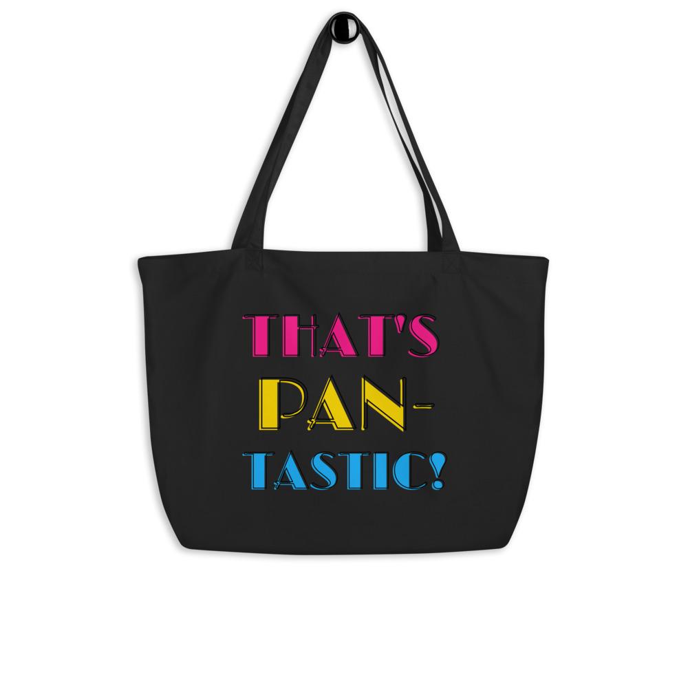 That's Pan-Tastic Large Organic Tote Bag