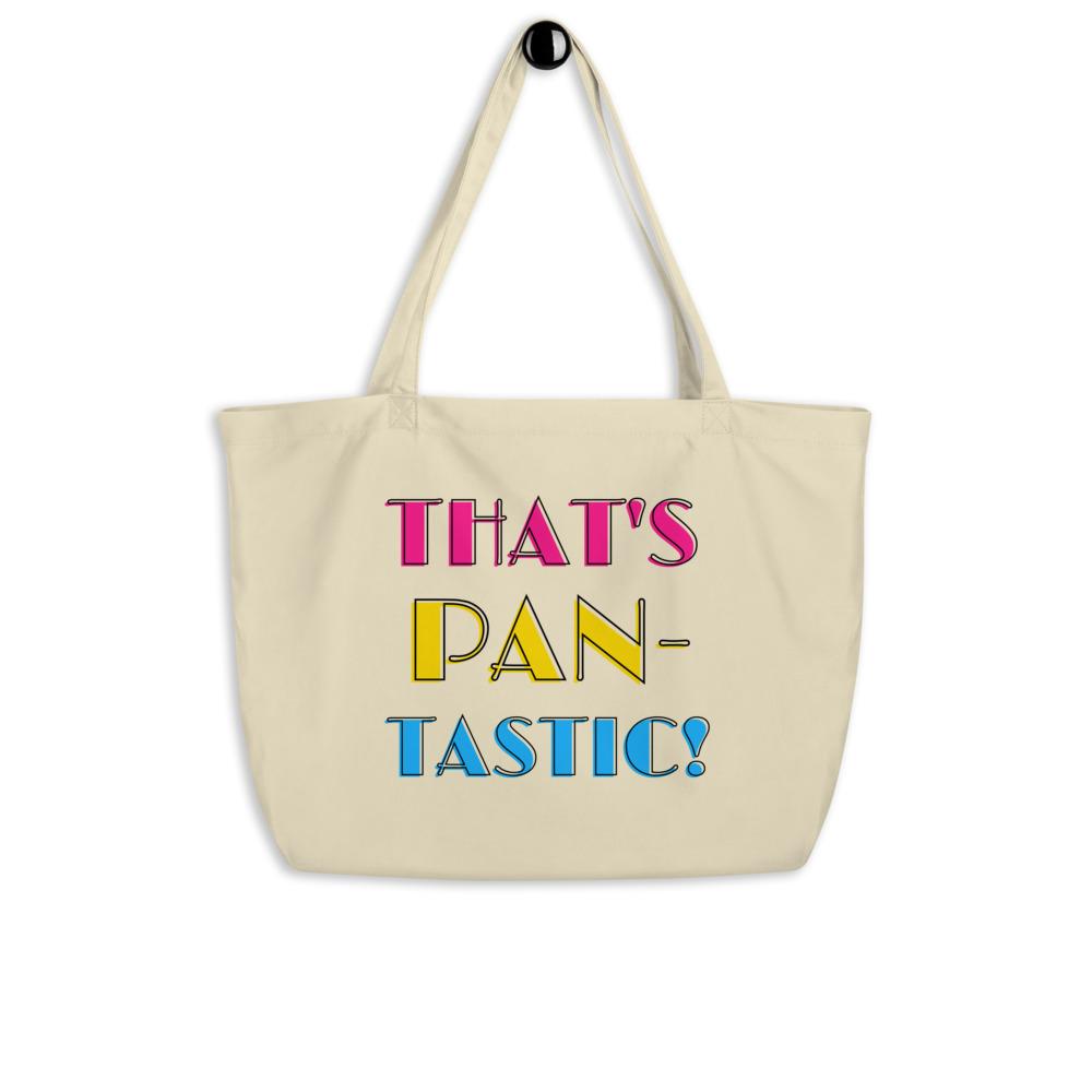 That's Pan-Tastic Large Organic Tote Bag