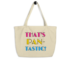 That's Pan-Tastic Large Organic Tote Bag