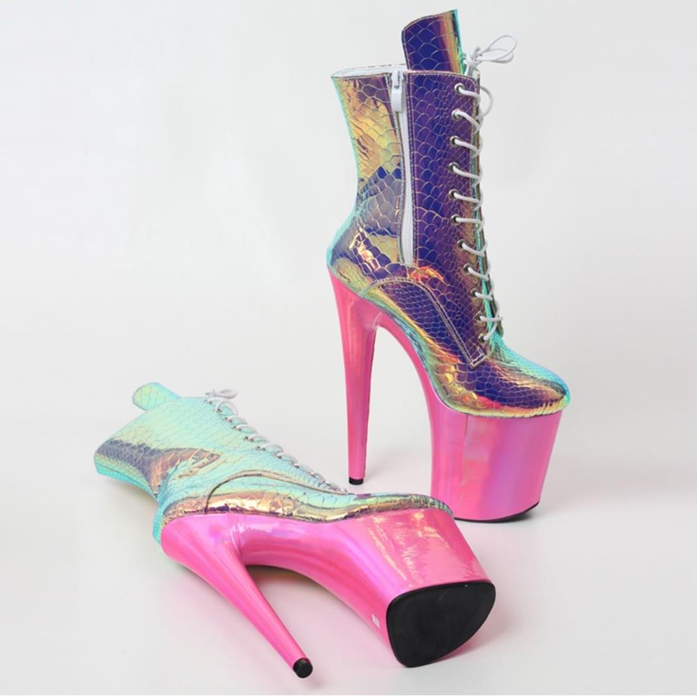 Club Kid Snake Print Stiletto Boots