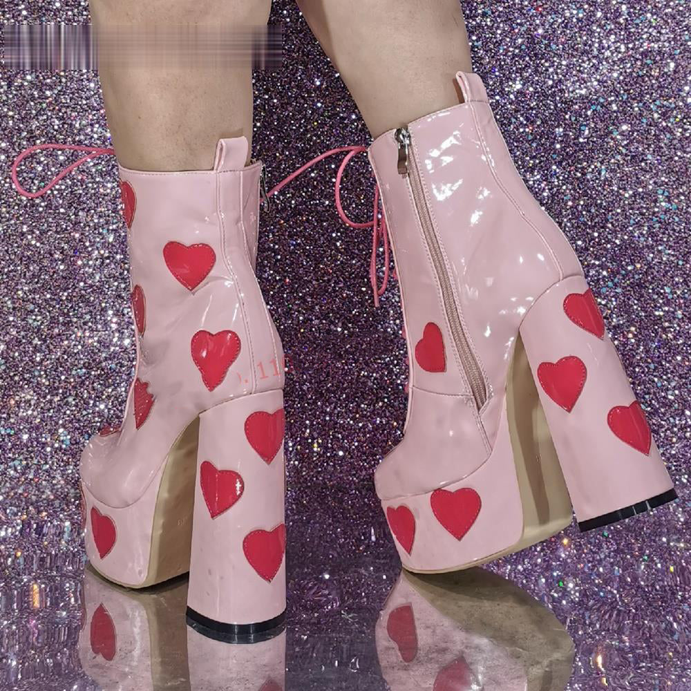 Love Yourself Ankle Boots