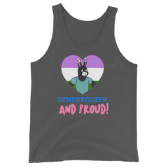 Genderqueer And Proud Unisex Tank Top