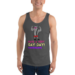 Have A Very Gay Day! Unisex Tank Top