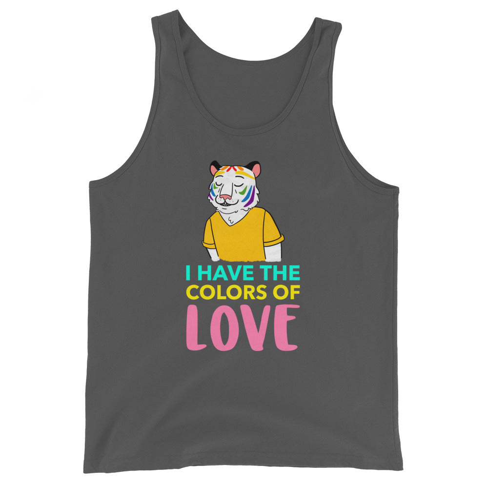 I Have The Color Of Love Unisex Tank Top
