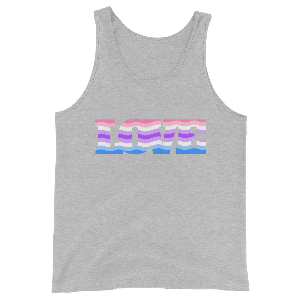 Alternative Genderfluid Love Unisex Tank Top