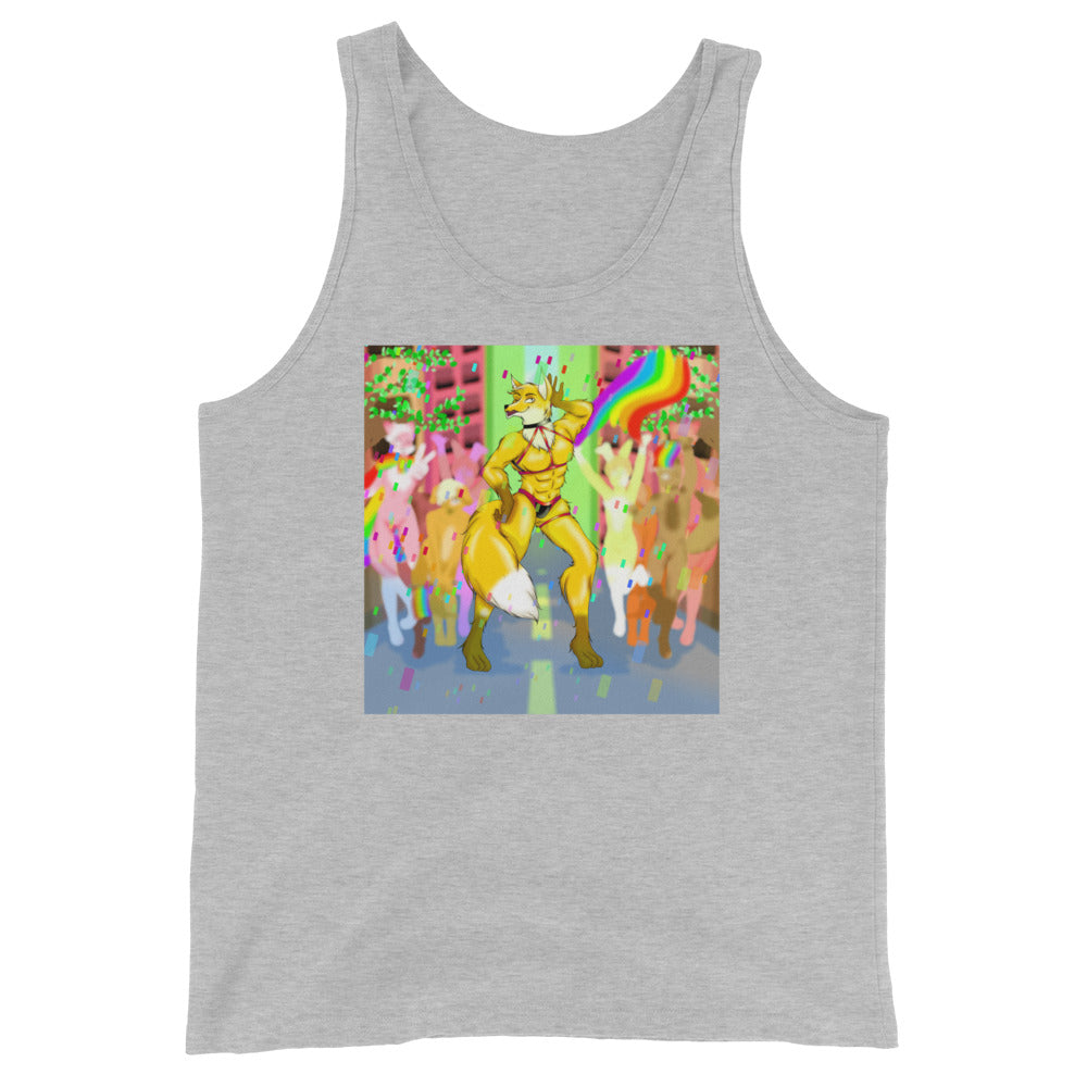 Gay Furry Pride Unisex Tank Top
