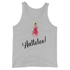 Halleloo! Drag Queen Unisex Tank Top