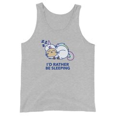 I'd RaTher Be Sleeping Unisex Tank Top
