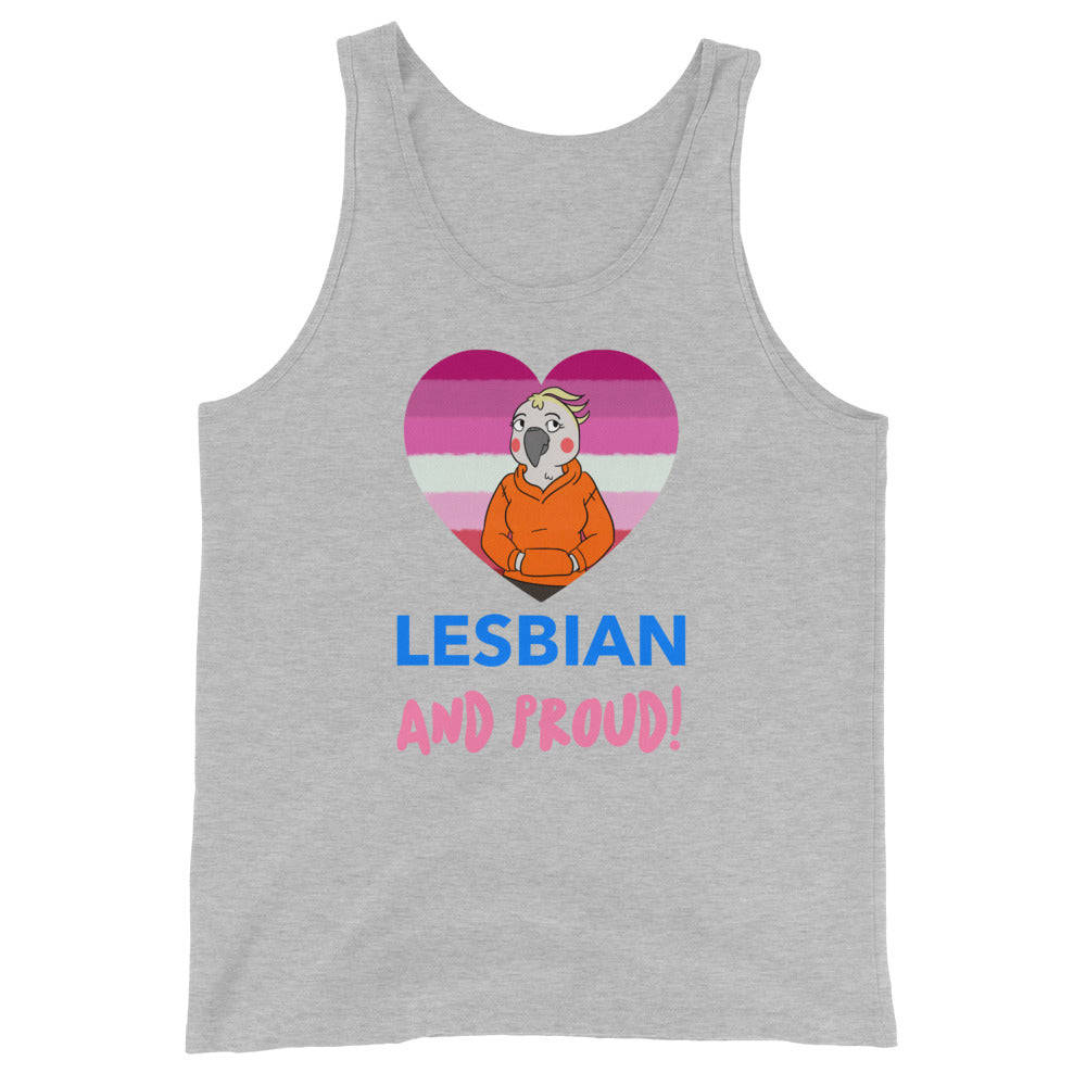 Lesbian And Proud Unisex Tank Top