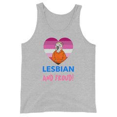 Lesbian And Proud Unisex Tank Top