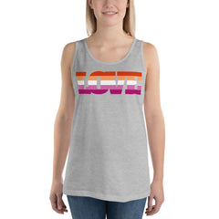 Lesbian Love Unisex Tank Top