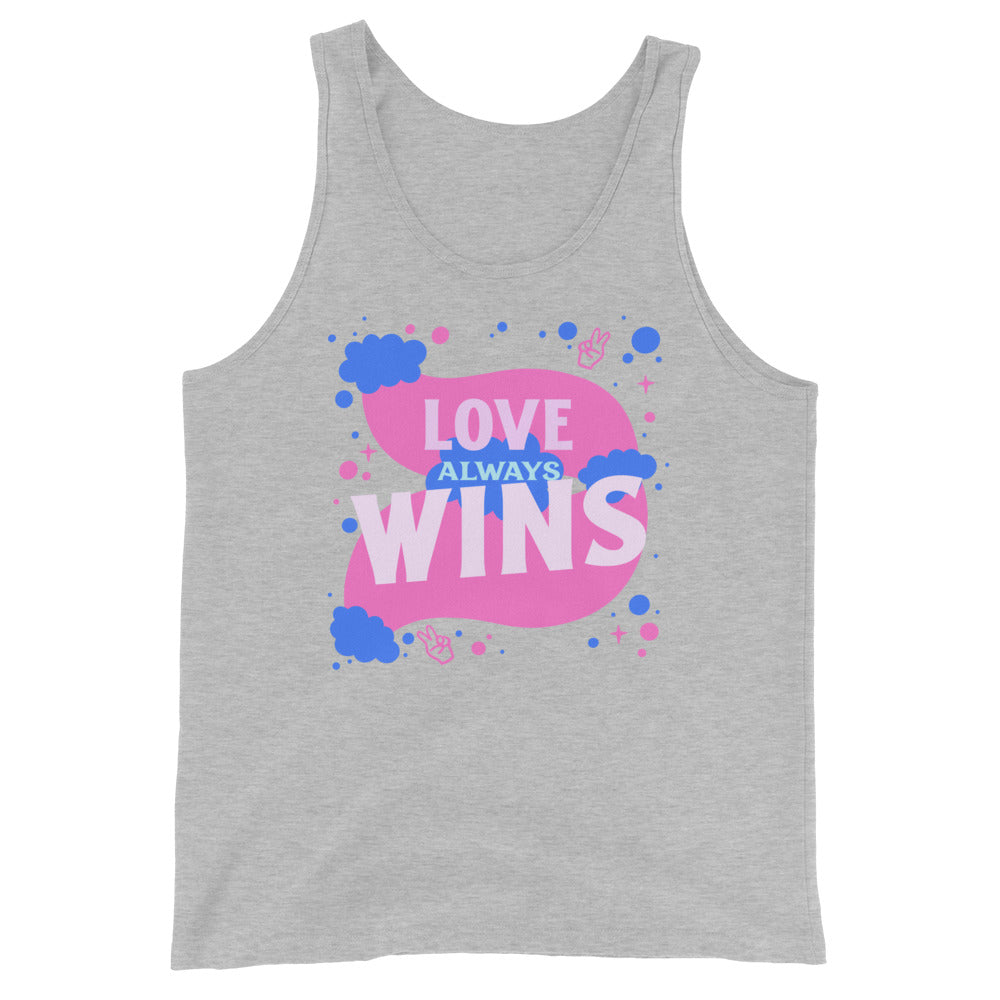 Love Always Wins Unisex Tank Top