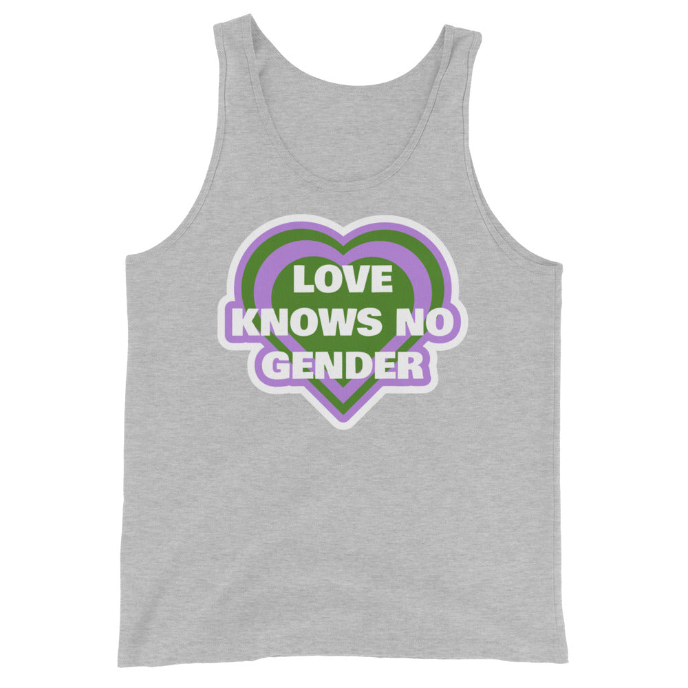 Love Knows No Gender Unisex Tank Top