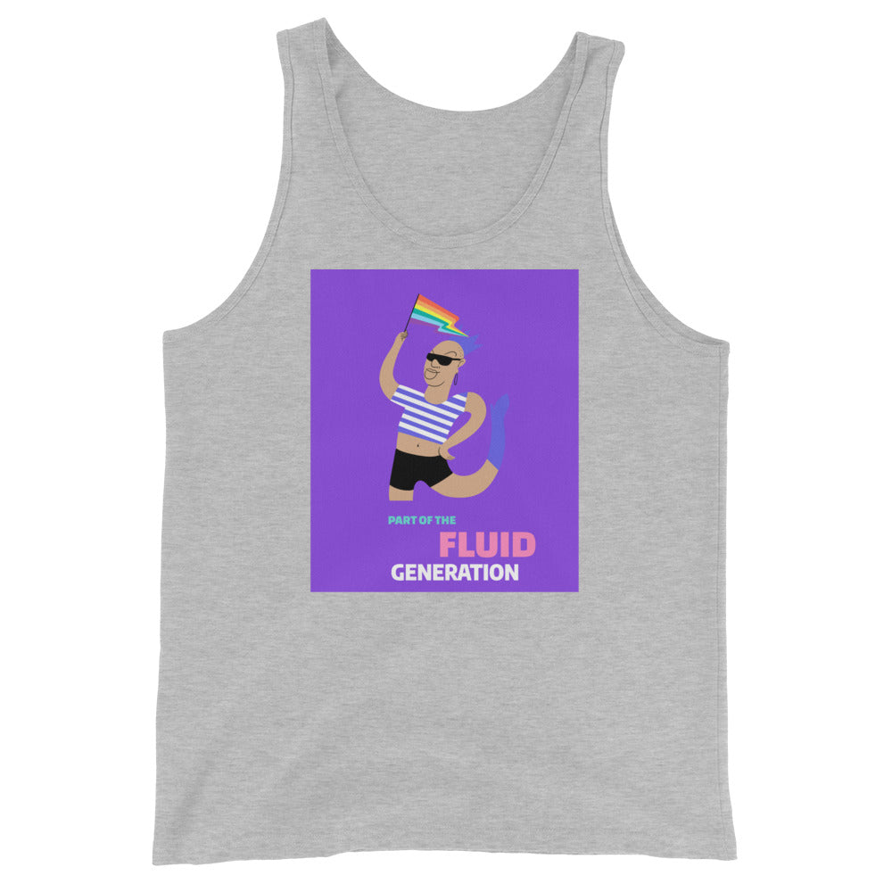 Part Of The Fluid Generation Unisex Tank Top