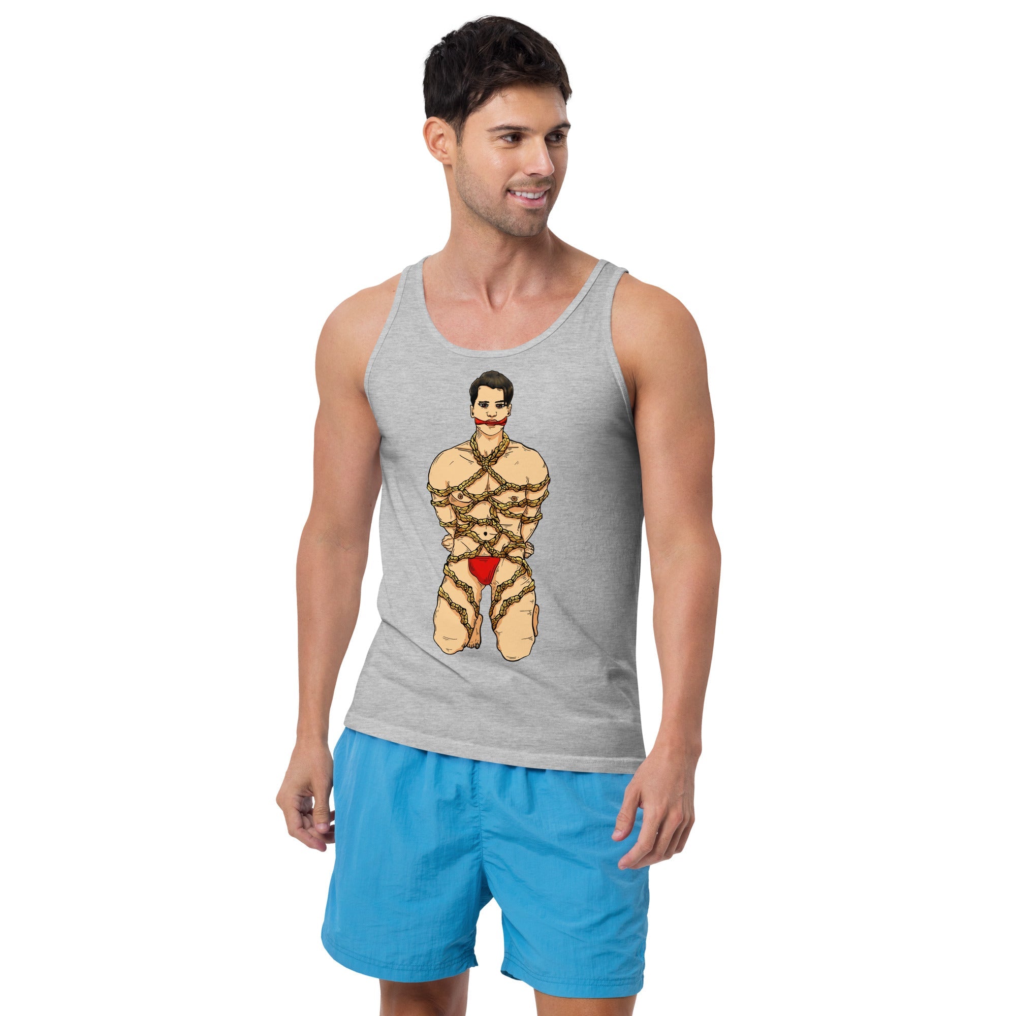 Shibari Unisex Tank Top