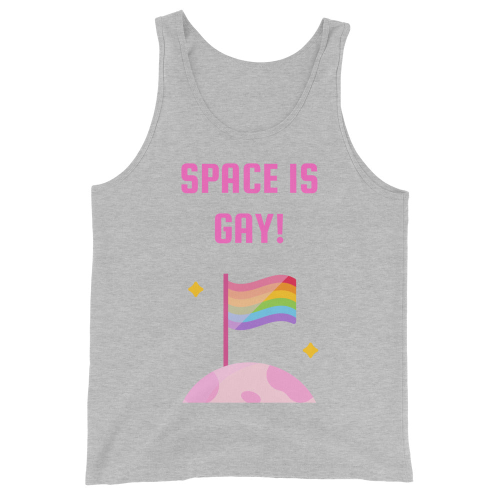 Space Is Gay Unisex Tank Top
