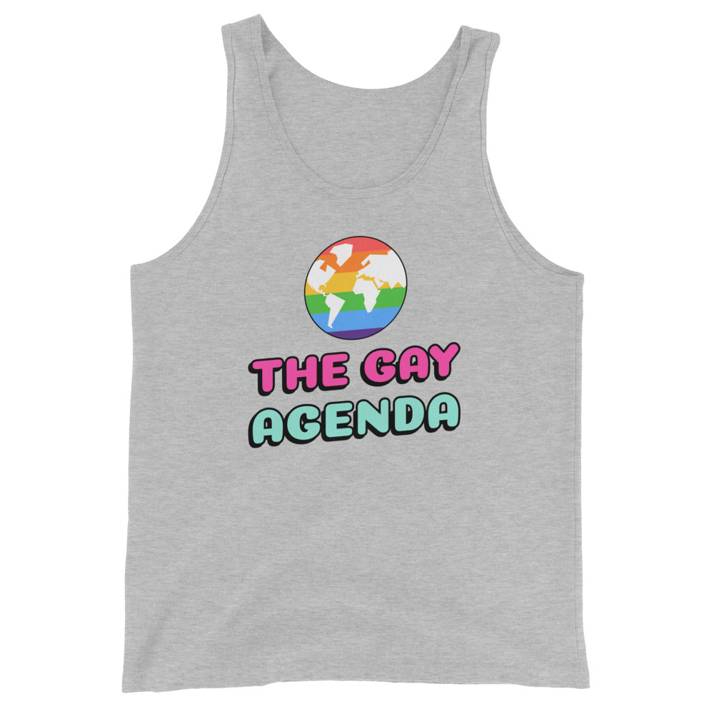 The Gay Agenda Unisex Tank Top