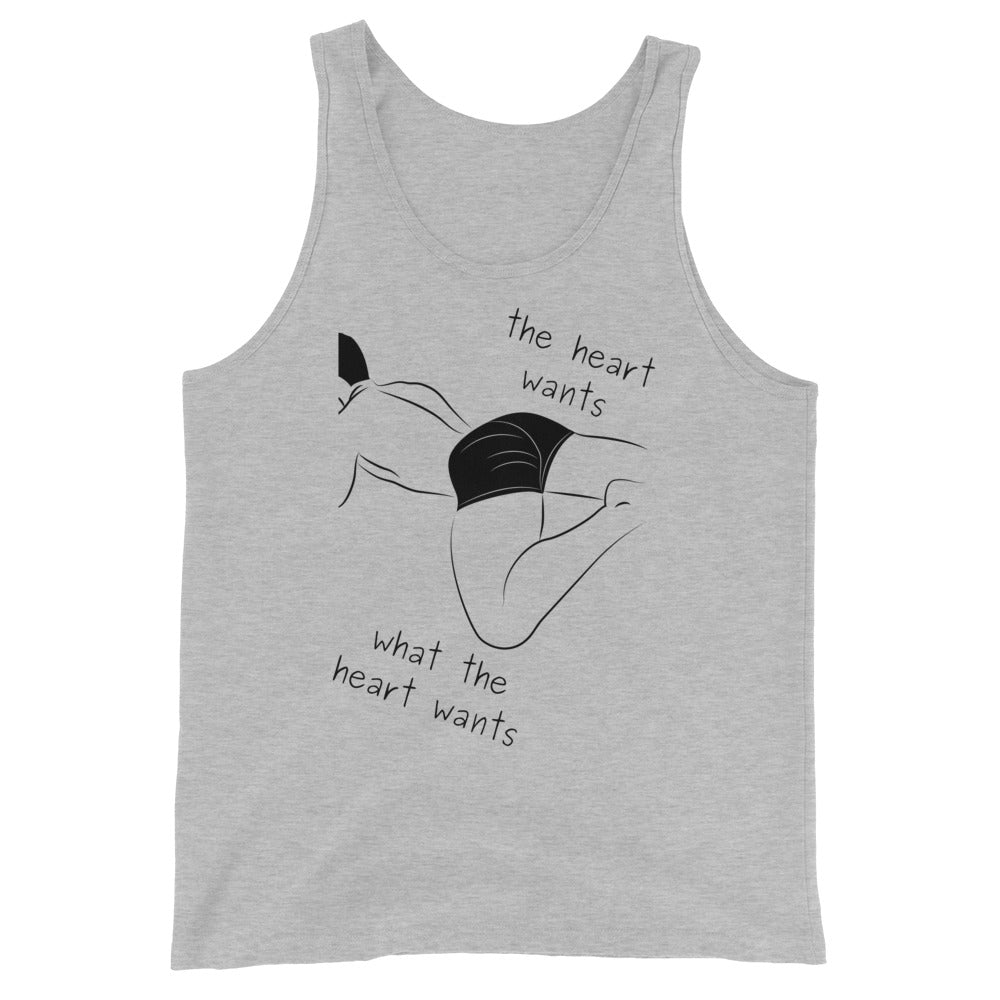 The Heart Wants What The Heart Wants Unisex Tank Top