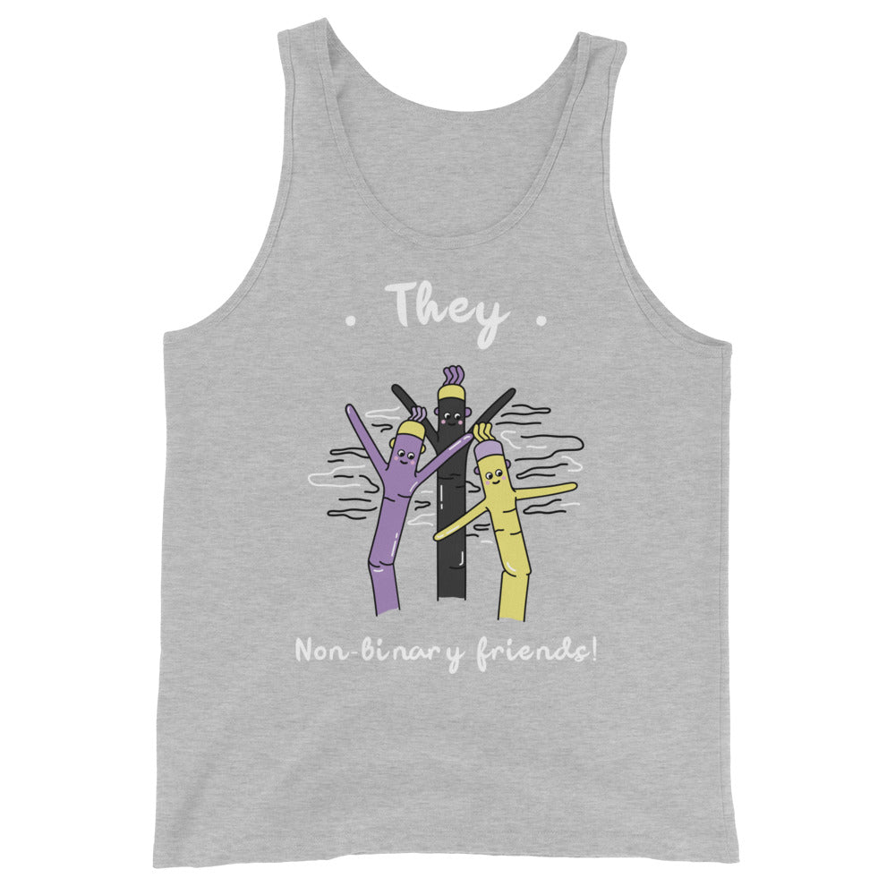 They Non-Binary Friends Unisex Tank Top