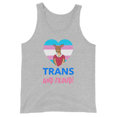 Trans And Proud Unisex Tank Top