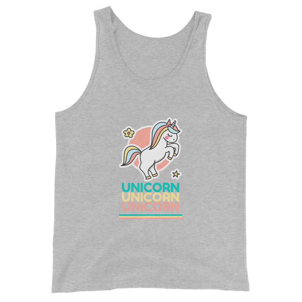 Unicorn Unicorn Unicorn Unisex Tank Top