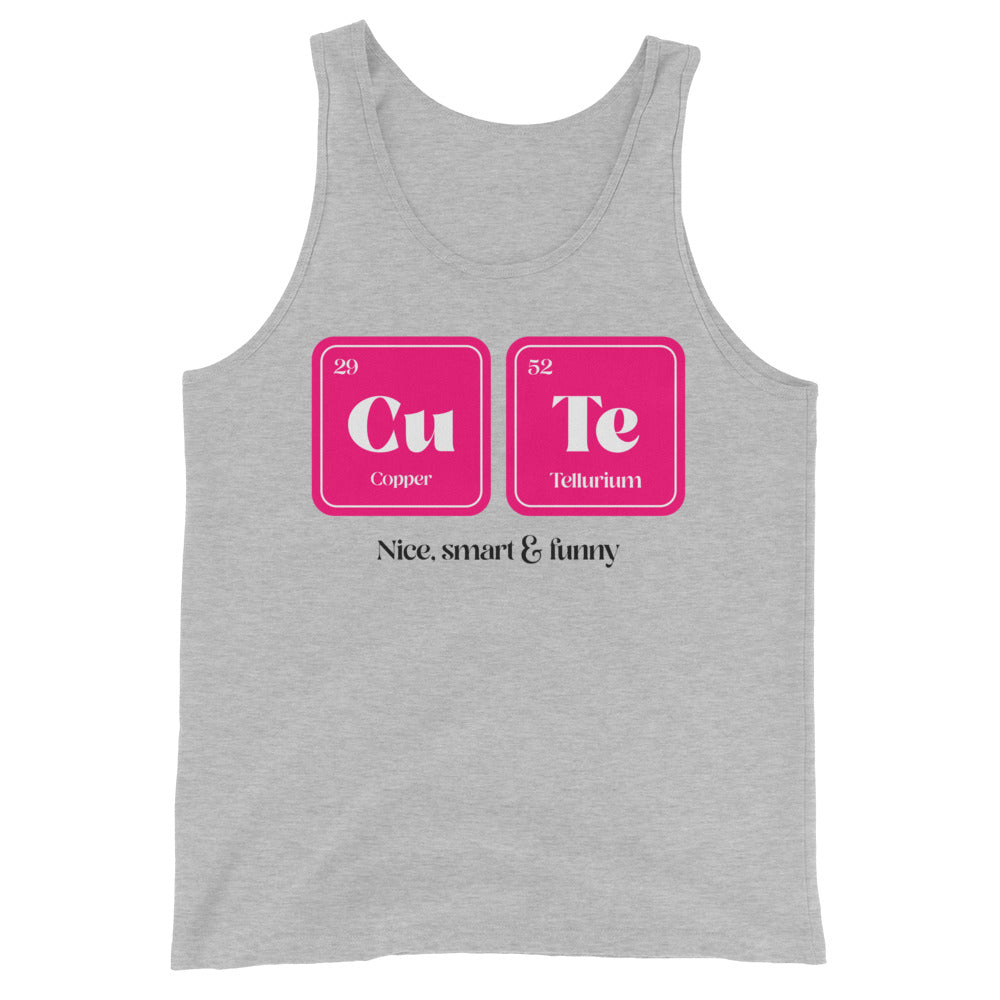 CuTe Nice Smart & Funny Unisex Tank Top