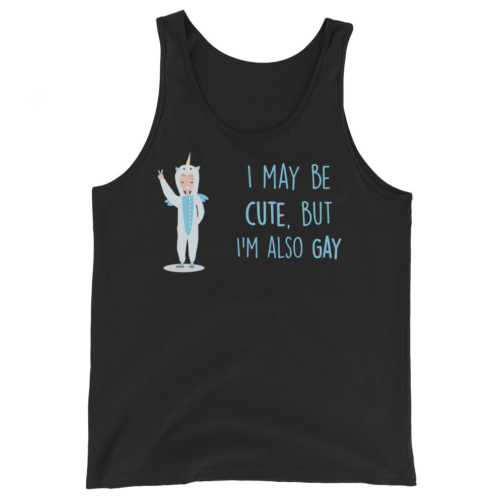 Cute But Gay Unisex Tank Top