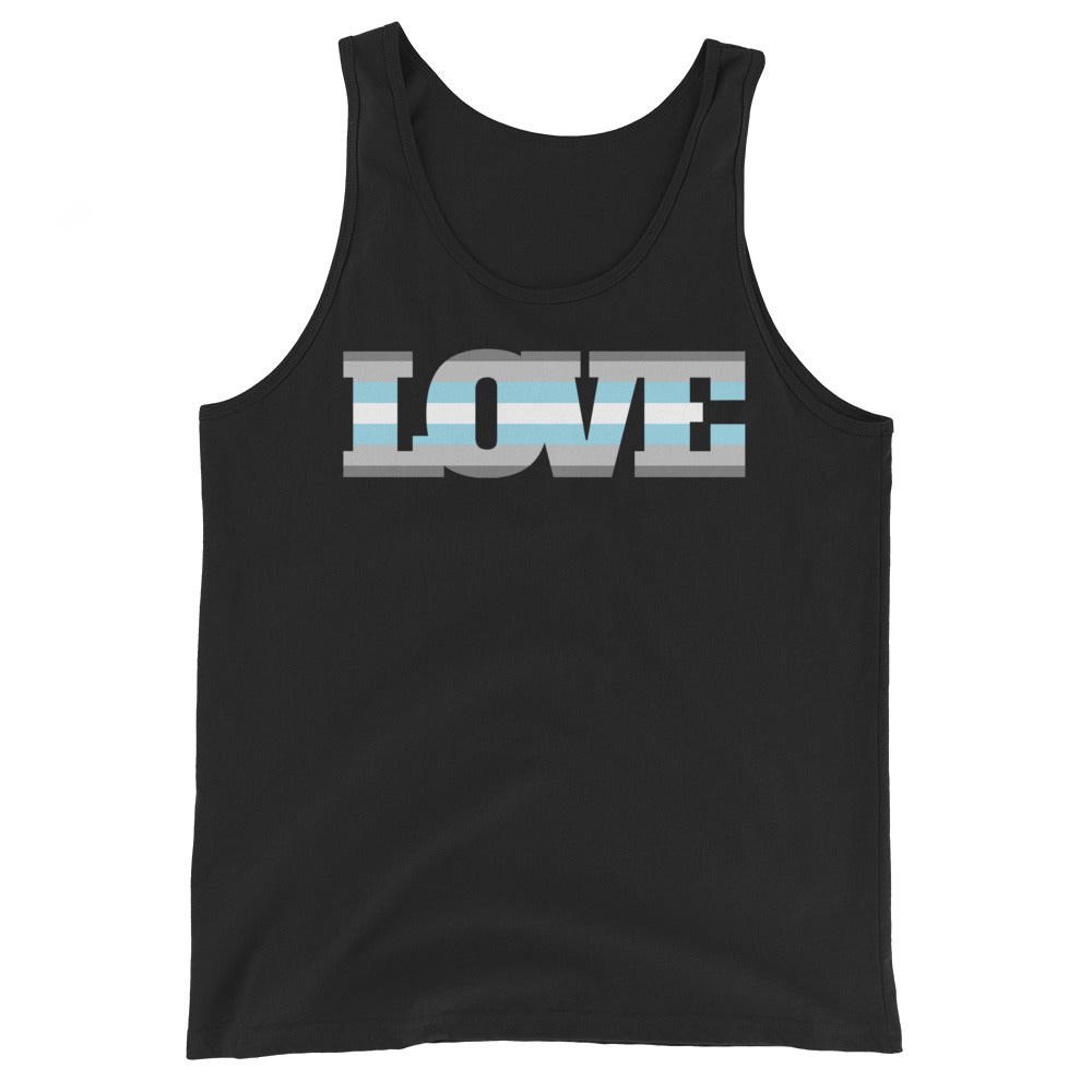 Demiboy Love Unisex Tank Top