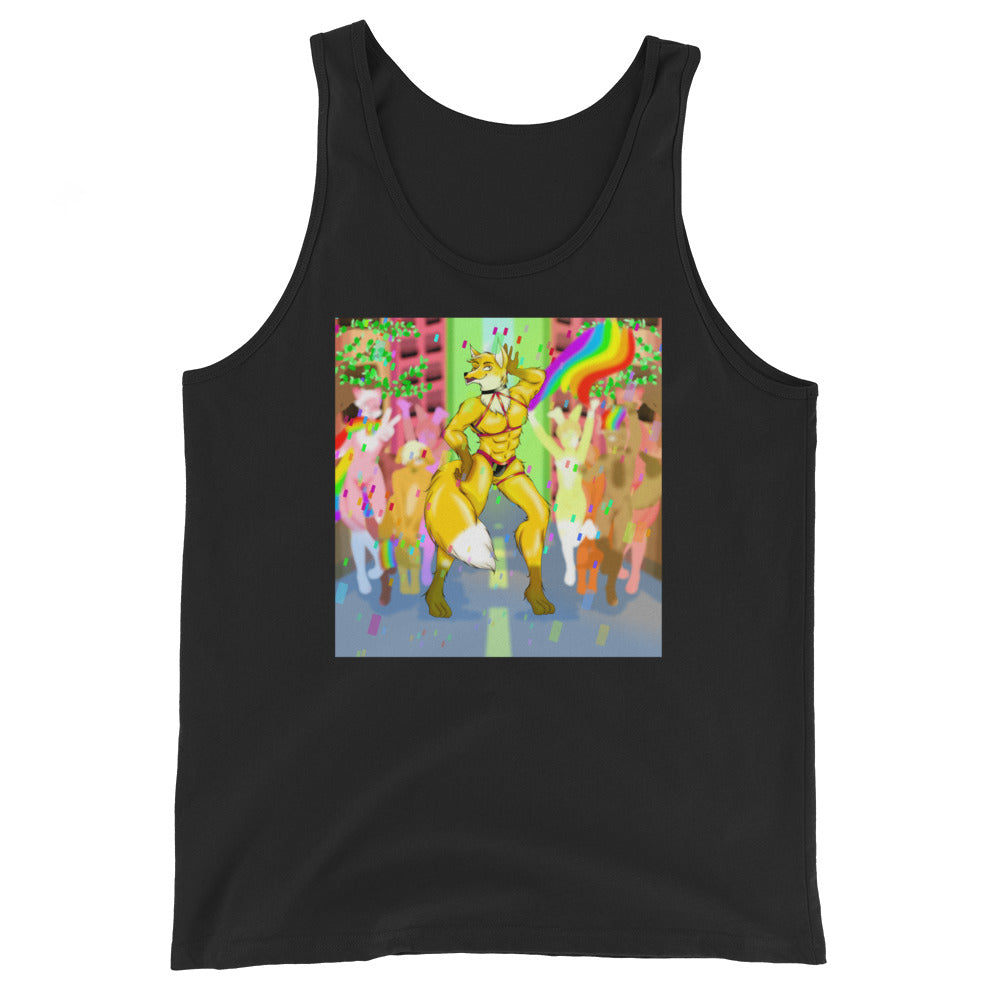 Gay Furry Pride Unisex Tank Top