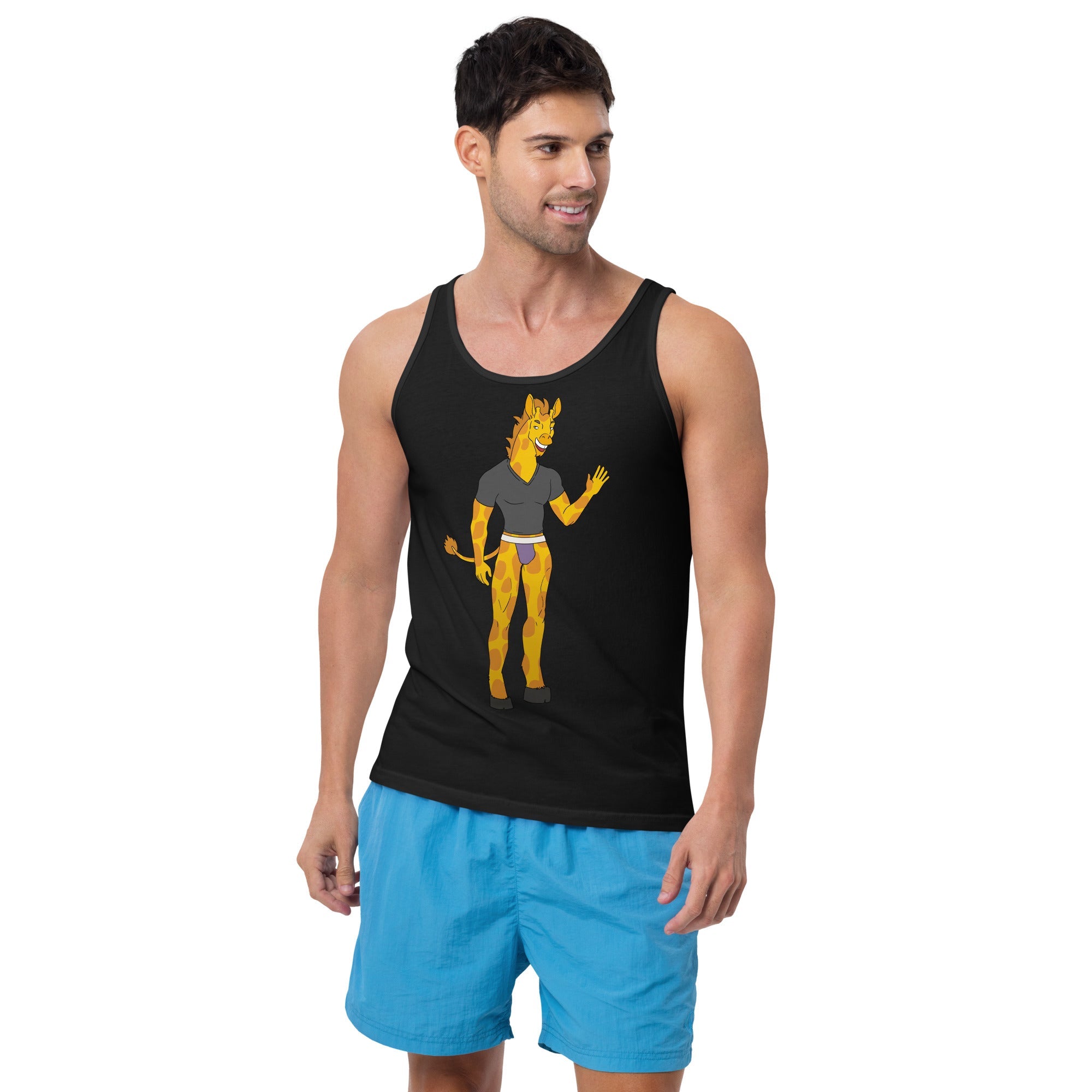 Gay Giraffe Unisex Tank Top