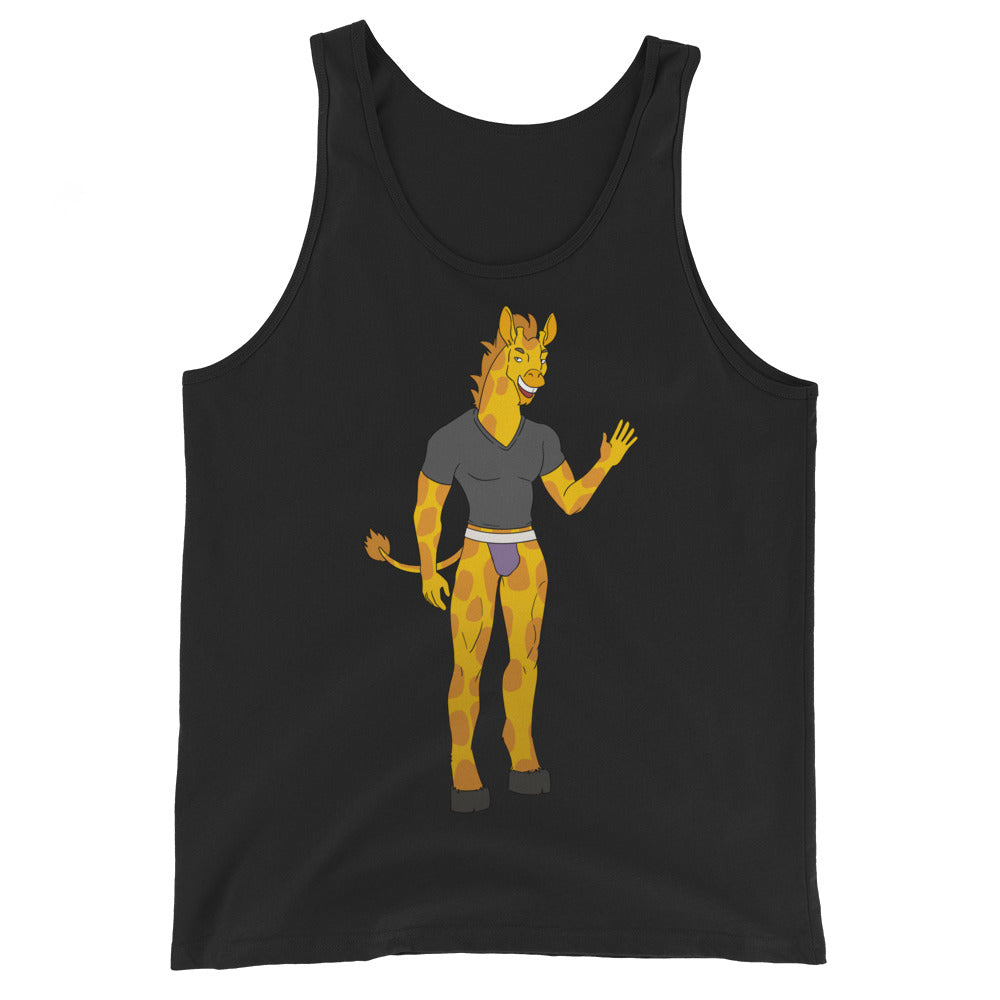 Gay Giraffe Unisex Tank Top