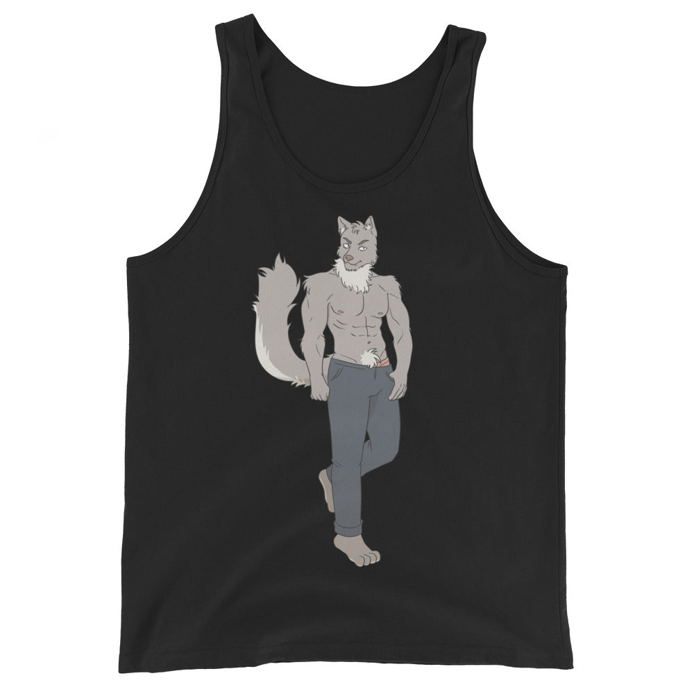 Gay Wolf Unisex Tank Top