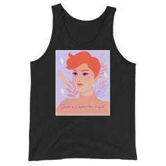 Gender Is A Construct Tear It Apart Unisex Tank Top