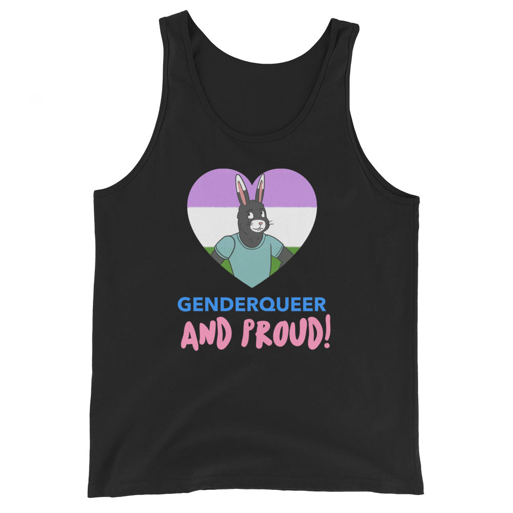Genderqueer And Proud Unisex Tank Top