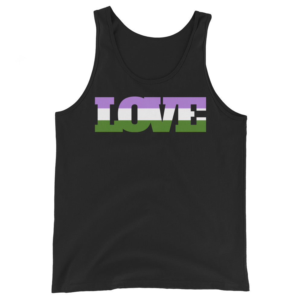 Genderqueer Love Unisex Tank Top