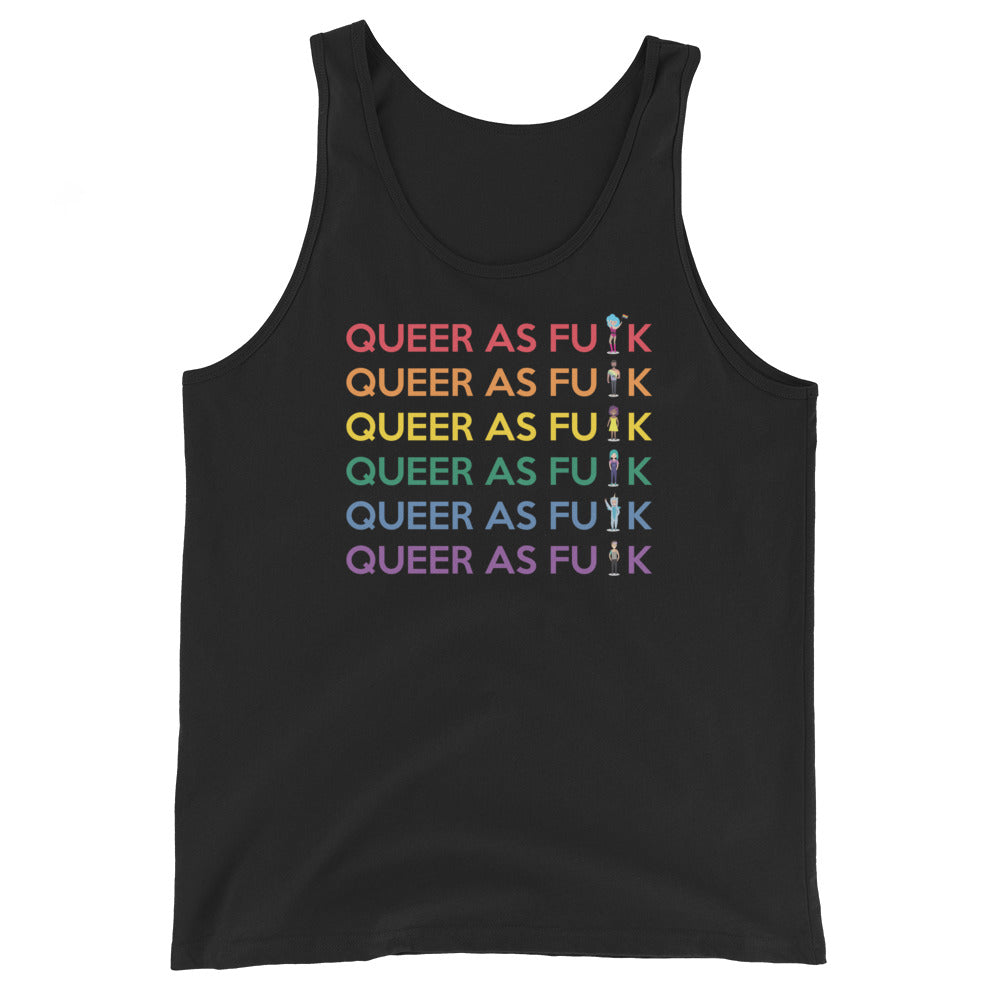 Queer As Fu#k Unisex Tank Top