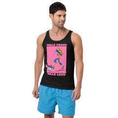 Walk Proud Walk Loud Unisex Tank Top