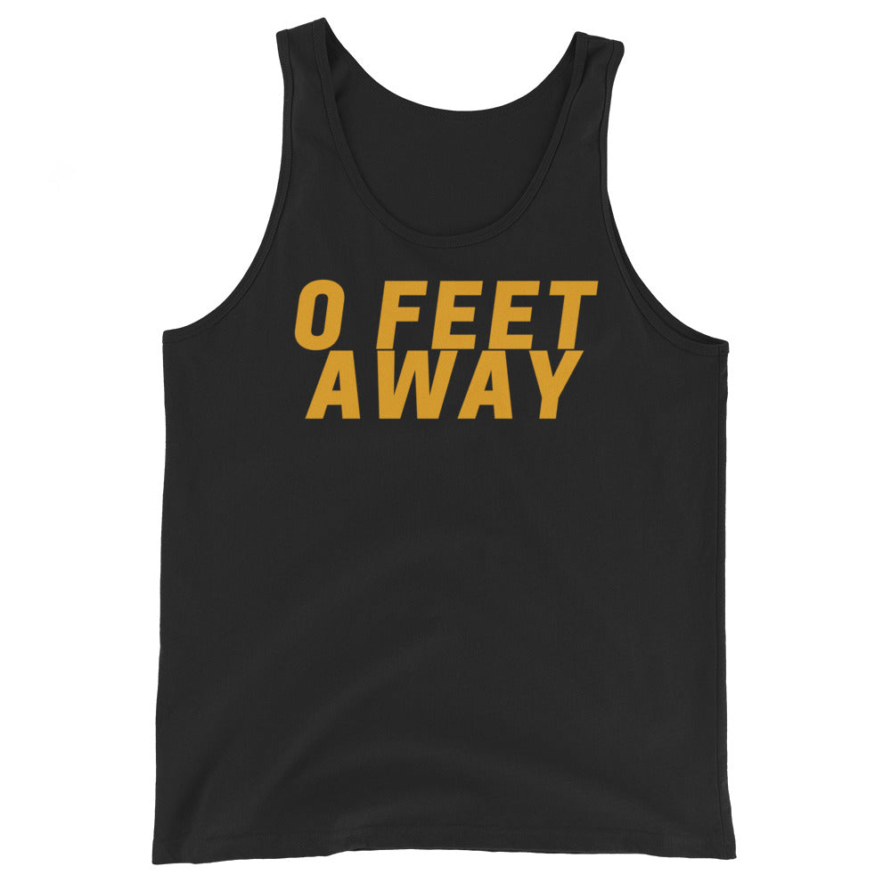 Zero Feet Away Grindr Unisex Tank Top