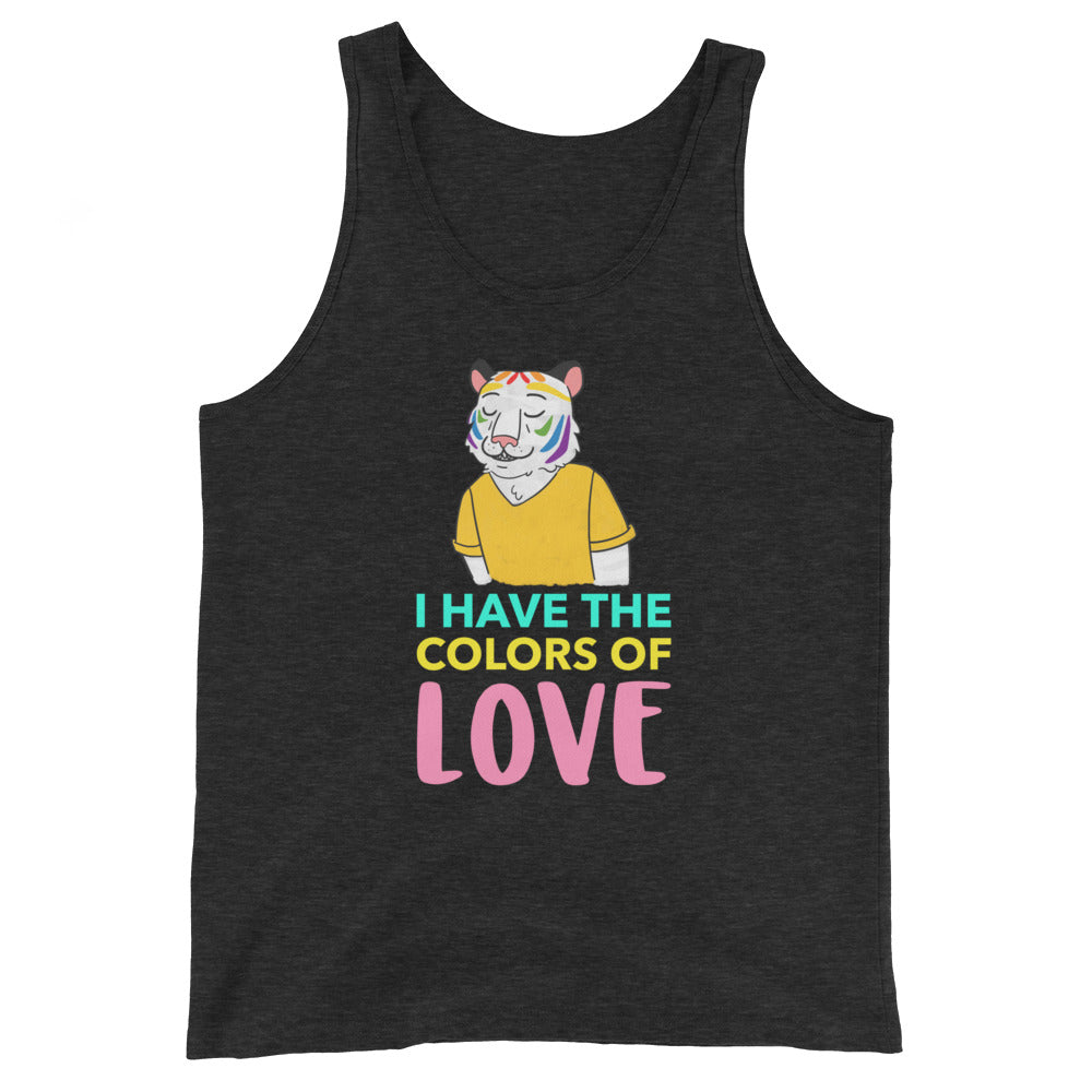 I Have The Color Of Love Unisex Tank Top