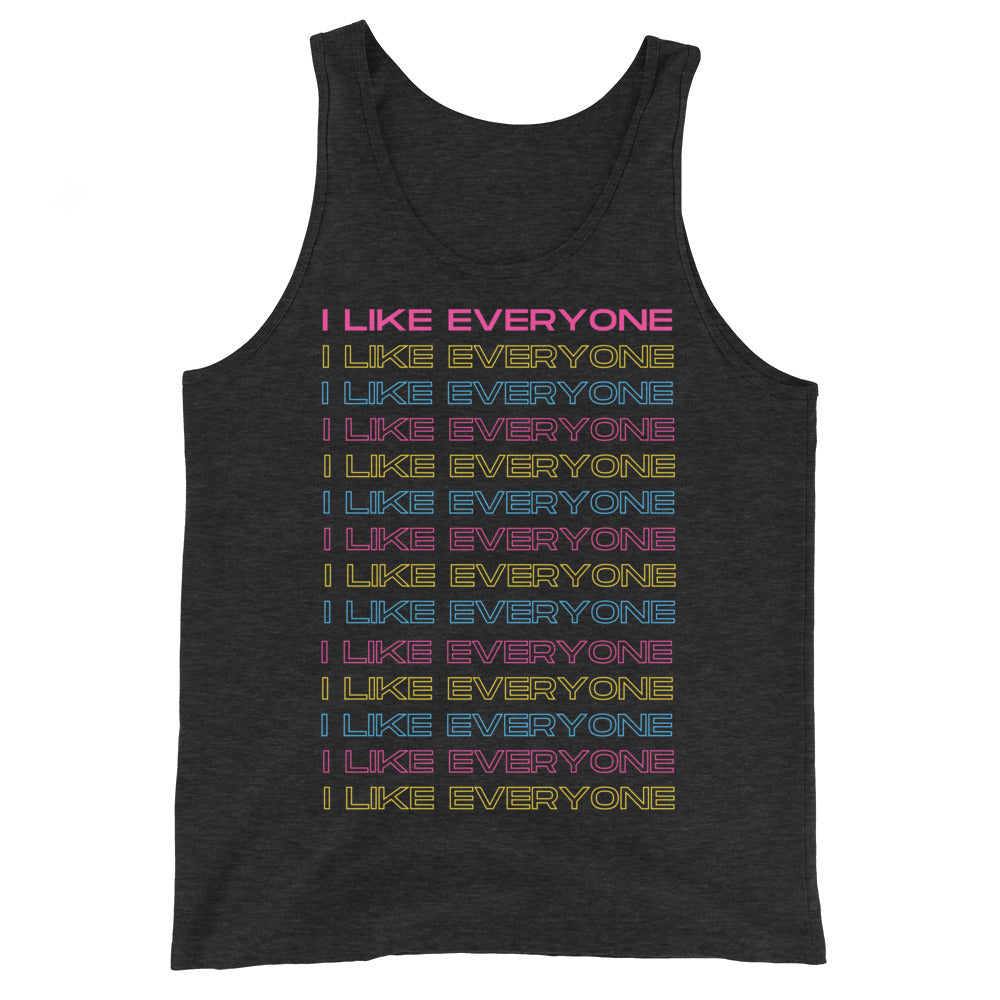 I Like Everyone Unisex Tank Top