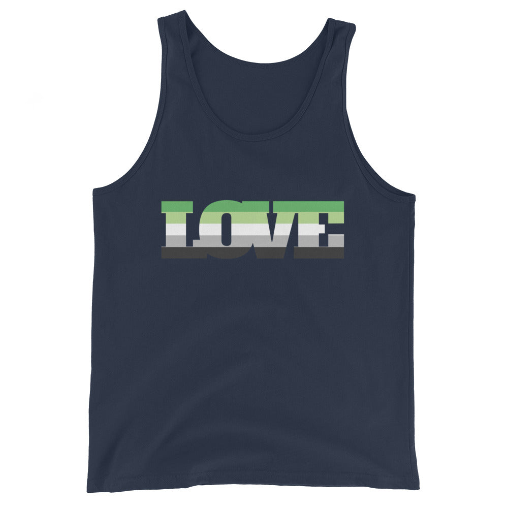 Aromantic Love Unisex Tank Top