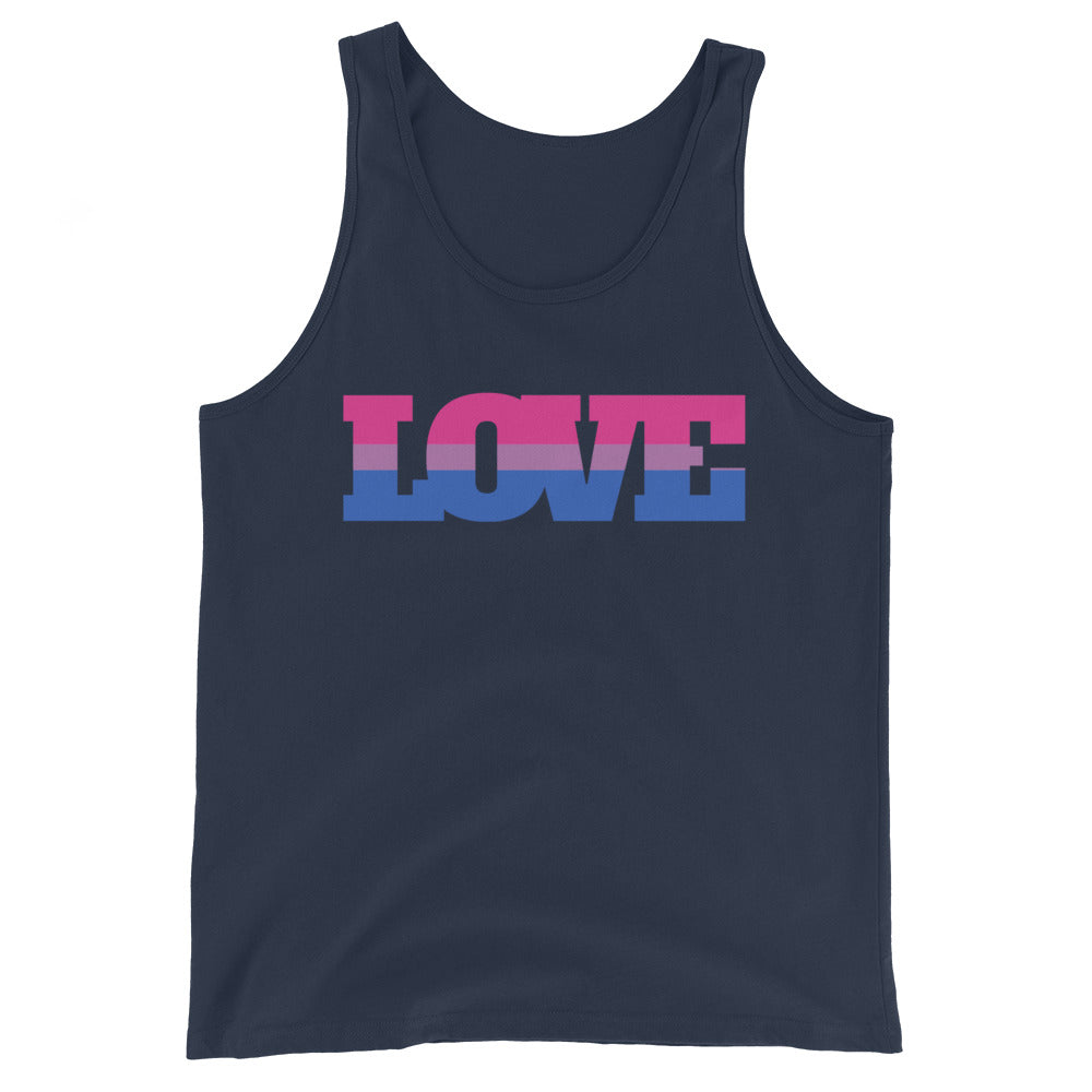 Bisexual Love Unisex Tank Top