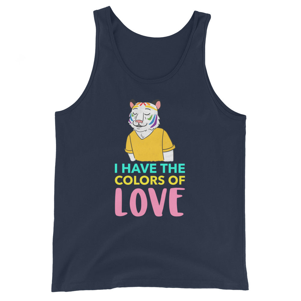I Have The Color Of Love Unisex Tank Top