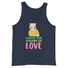 I Have The Color Of Love Unisex Tank Top