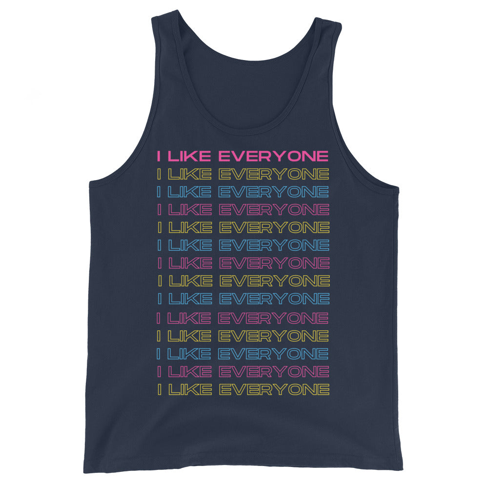 I Like Everyone Unisex Tank Top