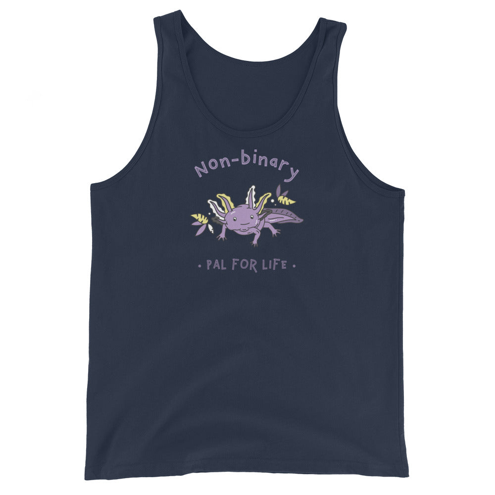Non-Binary Pal For Life Unisex Tank Top