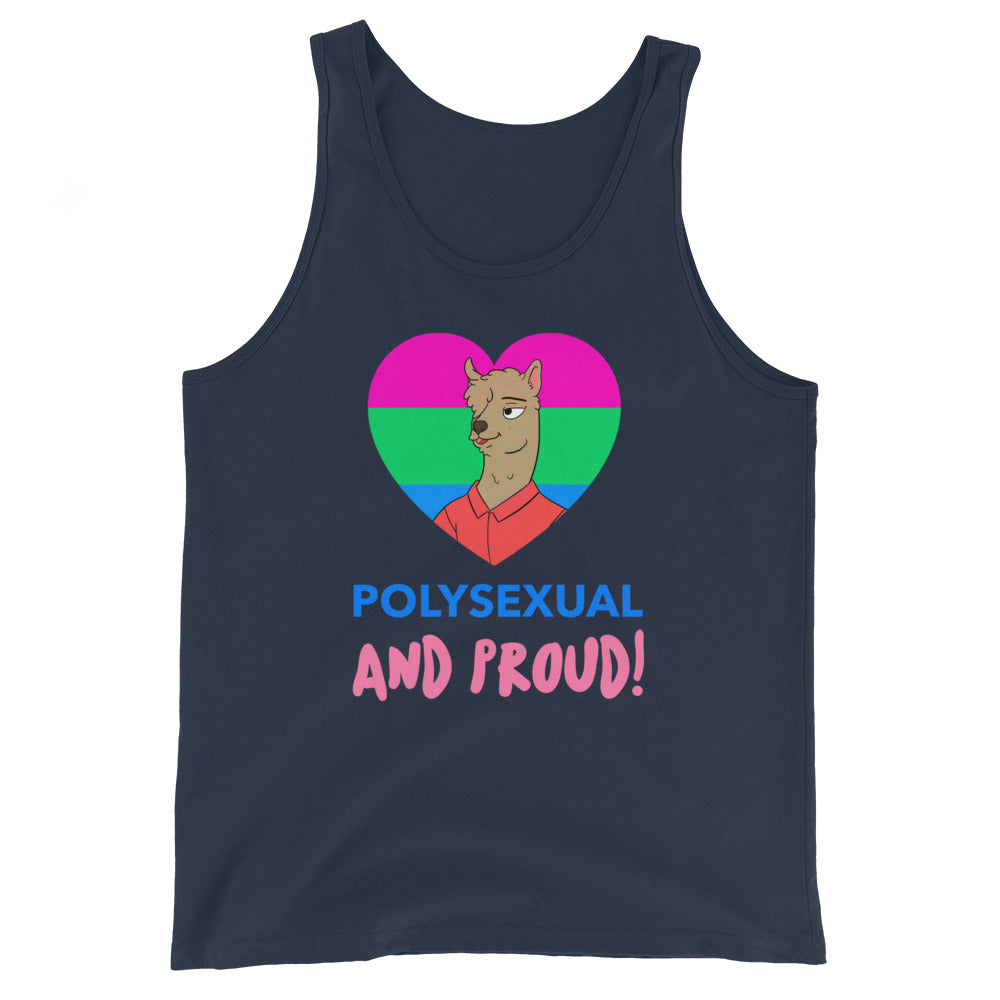 Polysexual And Proud Unisex Tank Top