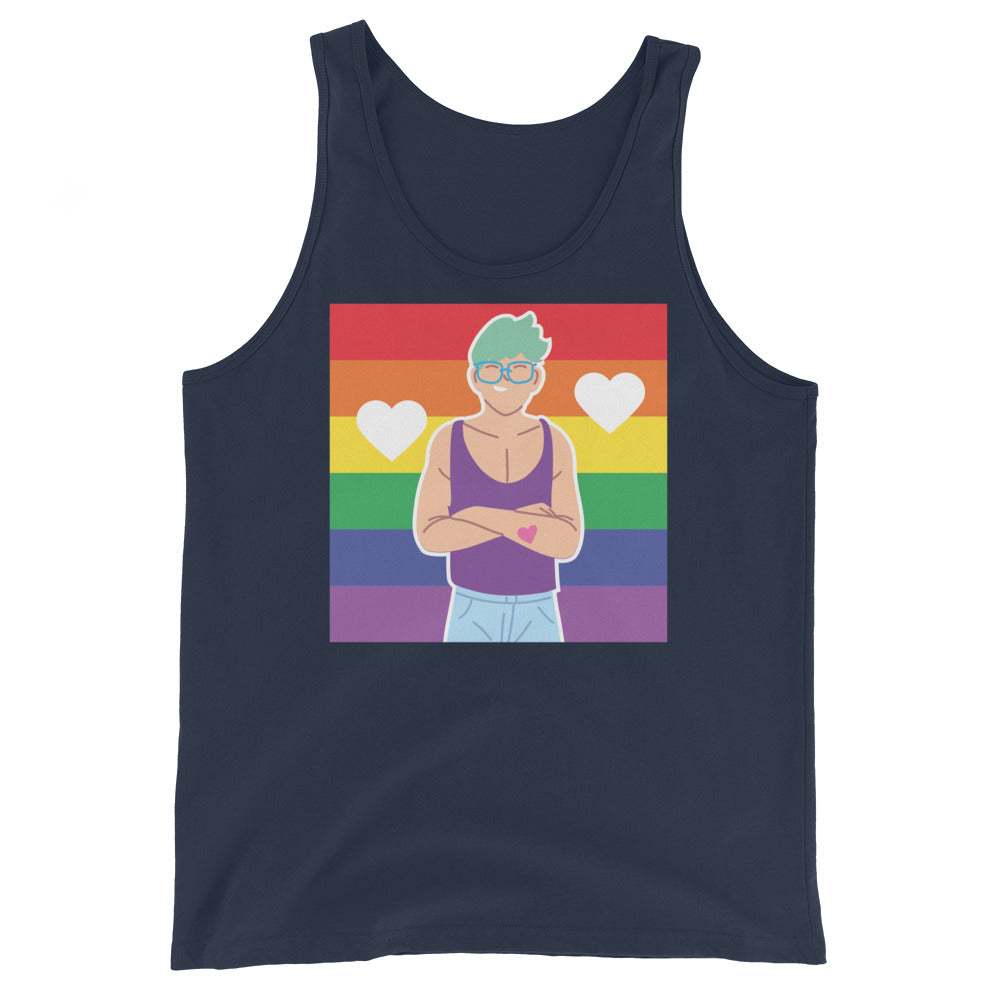 Queer Love Unisex Tank Top