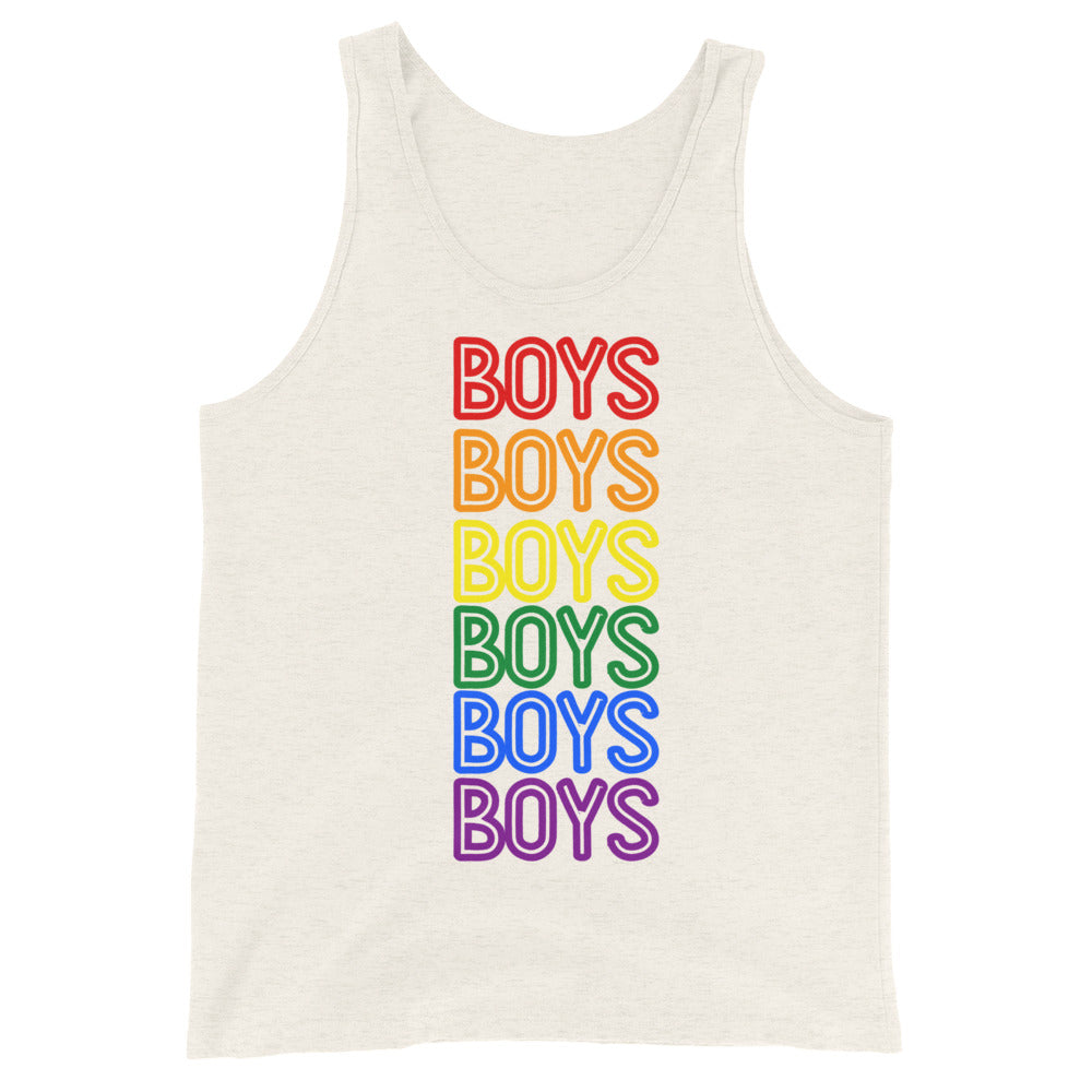 Boys Boys Boys Unisex Tank Top