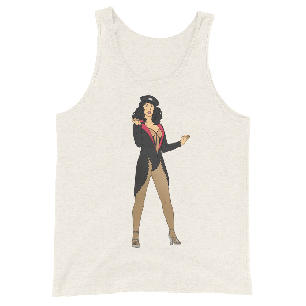 Cher Burlesque Unisex Tank Top